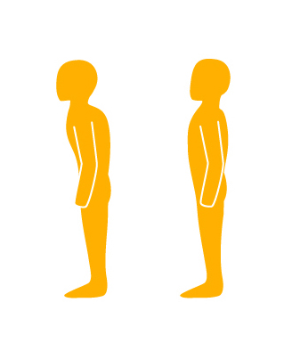 Posture Avoid slouching while sitting and standing